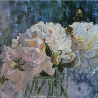 White Peonies VII